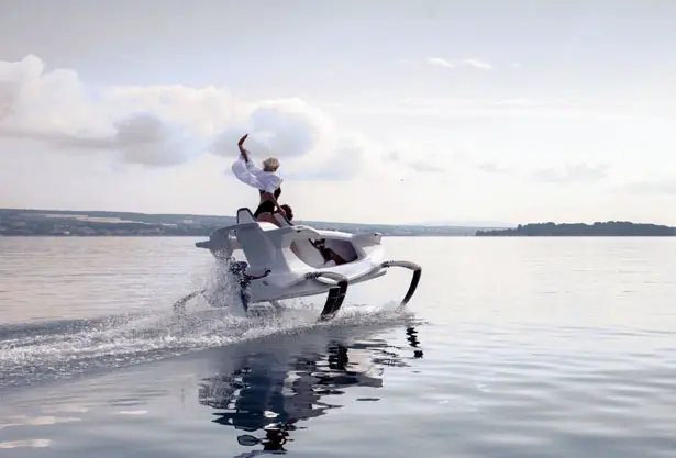 Quadrofoil Electric Hydrofoiling Personal Watercraft