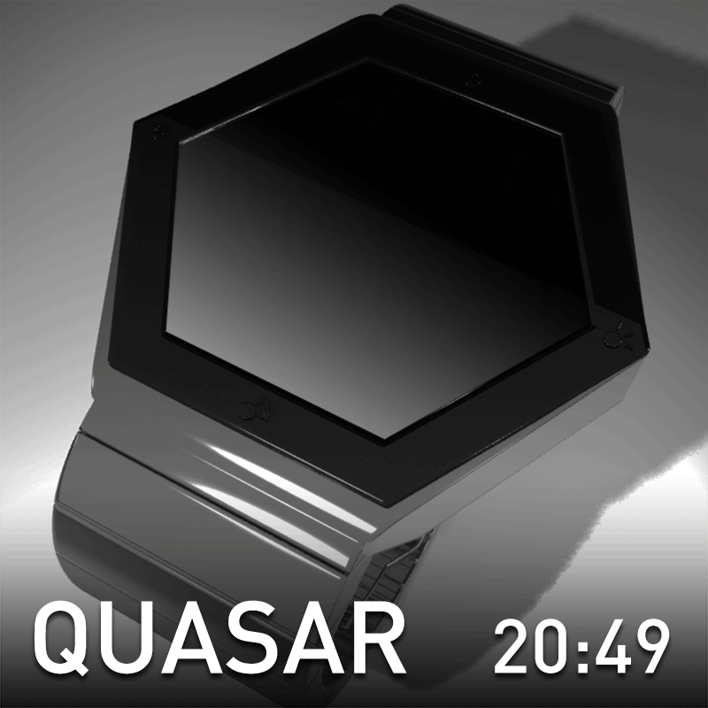 QUASAR LCD Watch by Scheffer László