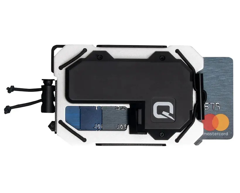 QUIQLITE Tactical Wallet With USB Rechargeable Flashlight