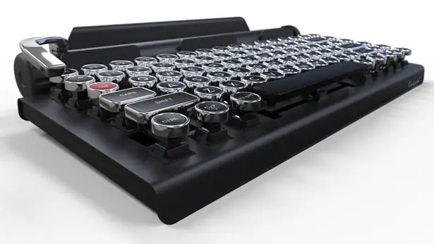 Qwerkywriter Retro Mechanical Bluetooth Keyboard