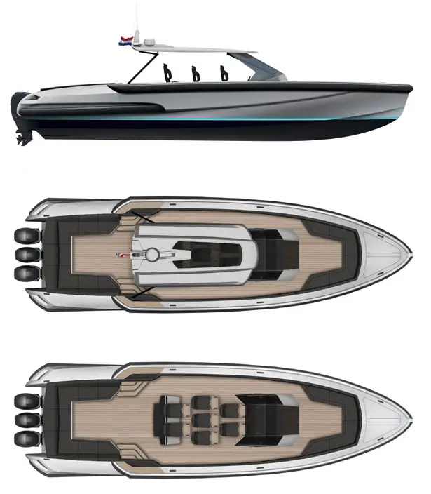 Ribbon R43XC Boat by Ribbon Yachts