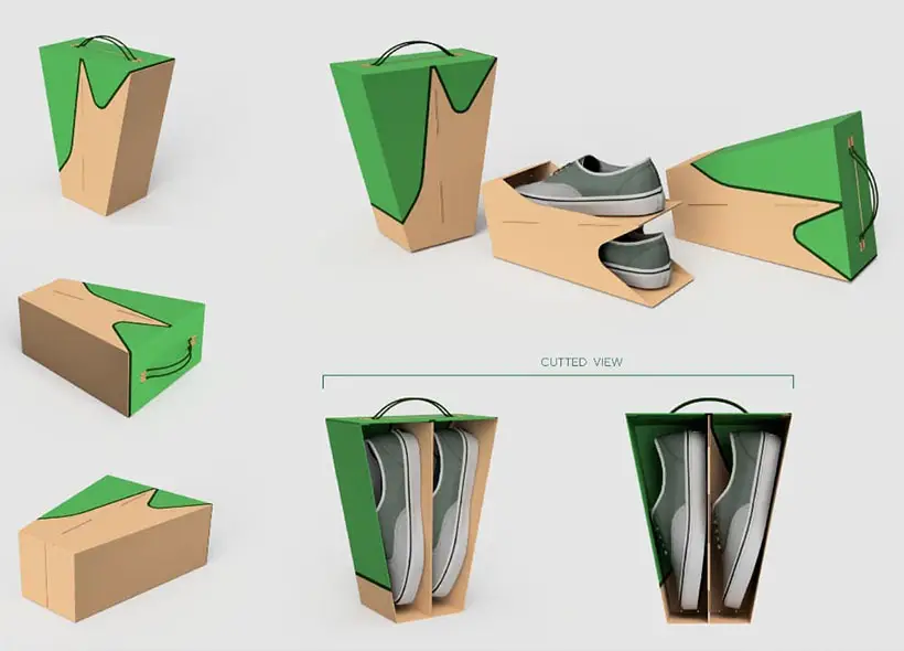 RamPack Shoe Packaging Concept by Umithan Ucok