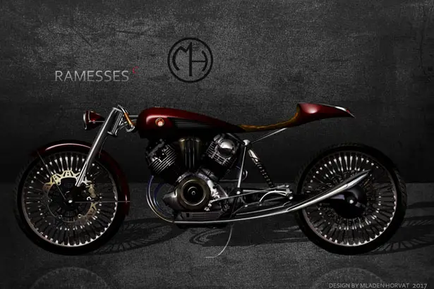 Ramesses Concept Cafe Racer by Mladen Horvat