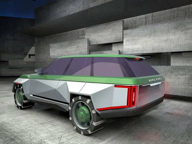 Range Rover Diamond Concept Car by Manole Romulus