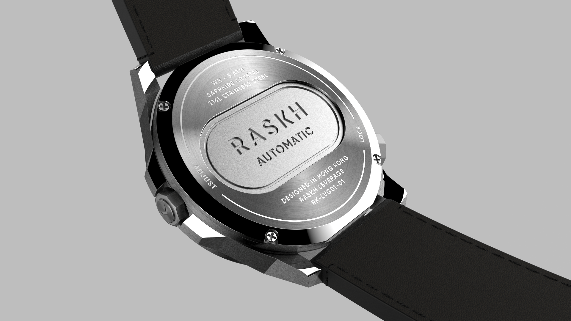RASKH LEVERAGE Watch with Built-In Bottle Opener