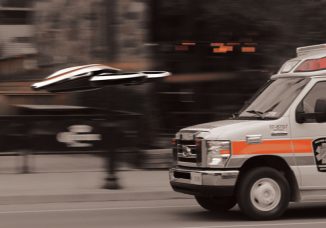 Ray Ambulance Escort Drone Helps Clear The Path for Ambulance