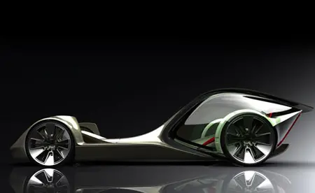 rca sleek and sustainable car concept