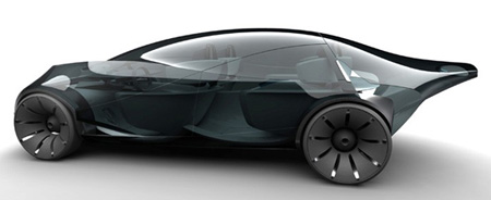 rca sleek and sustainable car concept