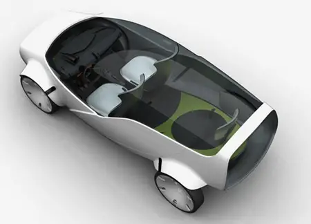 rca sleek and sustainable car concept