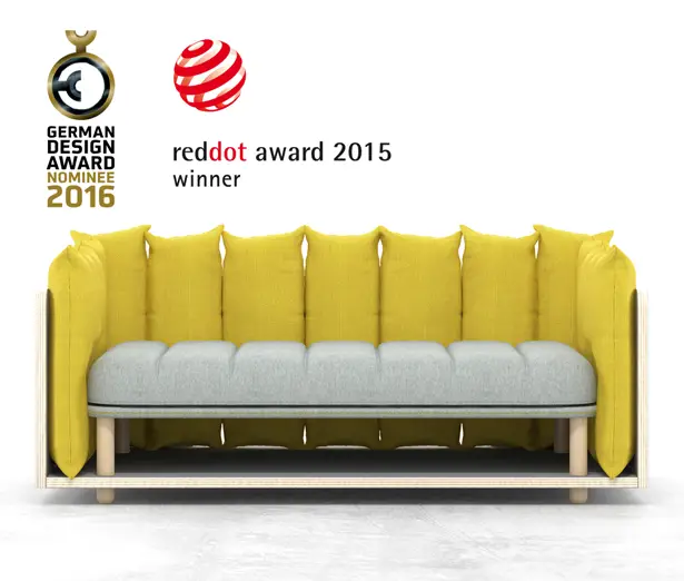 Re Cinto Sofa by Davide Anzalone