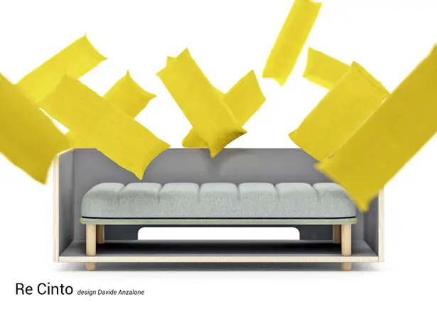 Re Cinto Sofa by Davide Anzalone