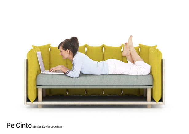 Re Cinto Sofa by Davide Anzalone