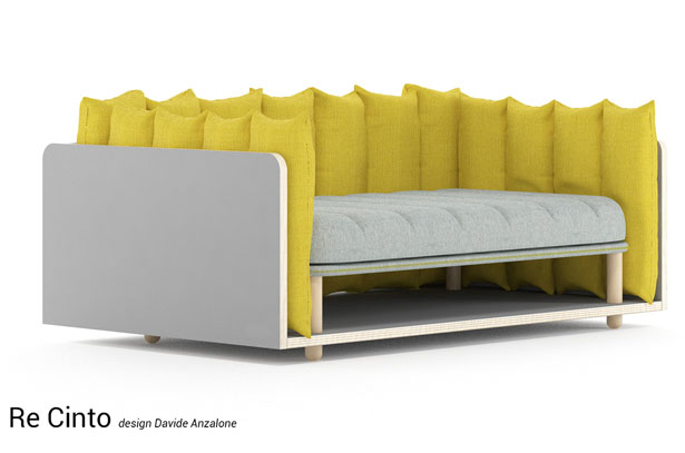 Re Cinto Sofa by Davide Anzalone