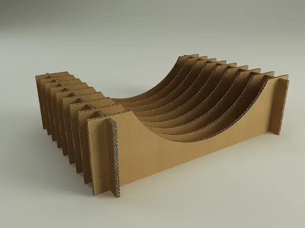 “Recard it” Post Office Cardboard Box Can Be Transformed Into Different
