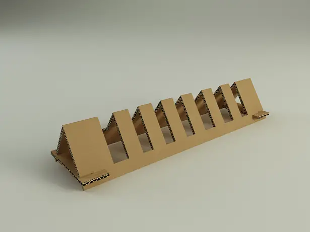 “Recard it” Post Office Cardboard Box Can Be Transformed Into Different Objects