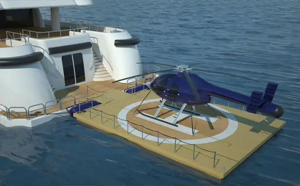Recreational Island : Portable Floating Platform for Recreational Use
