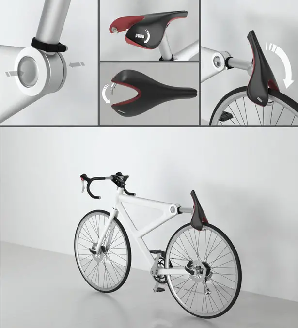 Red Dot Award Design Concept 2012 - Saddle Lock