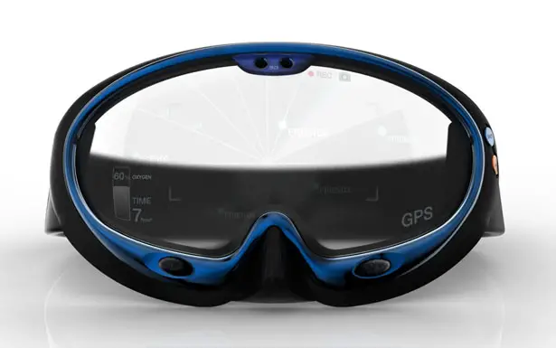 Red Dot Award Design Concept 2012 - Smart Swimming Goggles