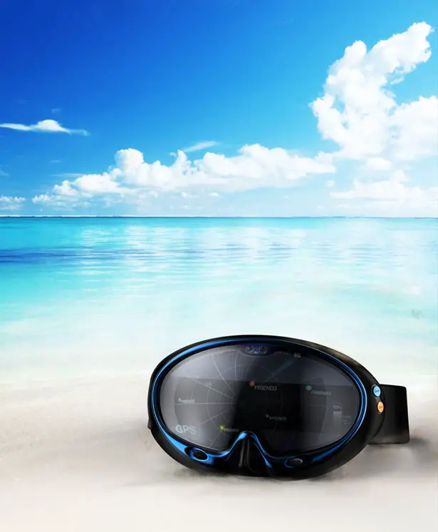 Red Dot Award Design Concept 2012 - Smart Swimming Goggles