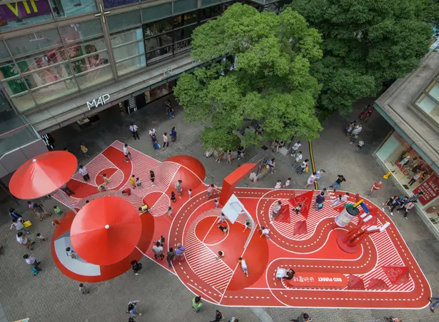 Red Planet Public Space Playground by 100Architects