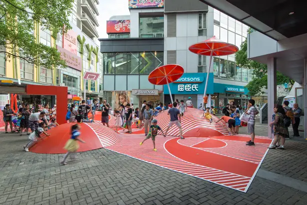 Red Planet Public Space Playground by 100Architects