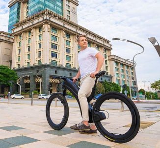 Reevo Hubless E-Bike for Modern Urban Cyclist with Triple Barrier Anti-Theft System