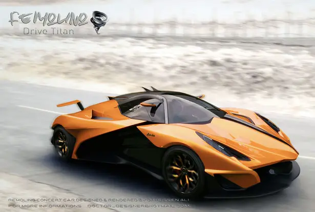 Remolino Concept Car by Dr Hussien Al Jammazi