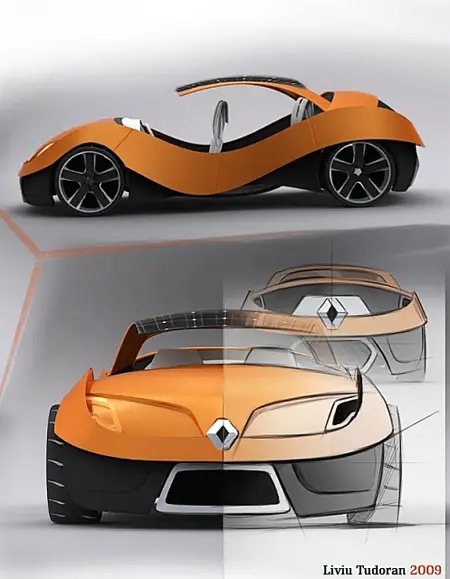 renault E0 car concept