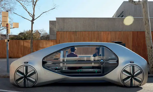 Renault EZ-GO: Robo-vehicle Concept For Shared Urban Mobility