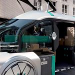 Futuristic Renault EZ-PRO Autonomous Delivery Robo-Vehicle