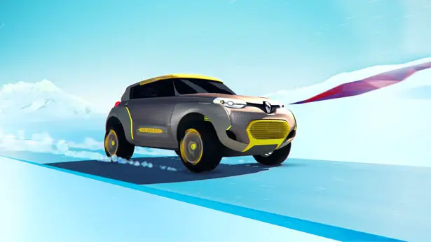 Renault Kwid Concept Car Comes With Flying Companion