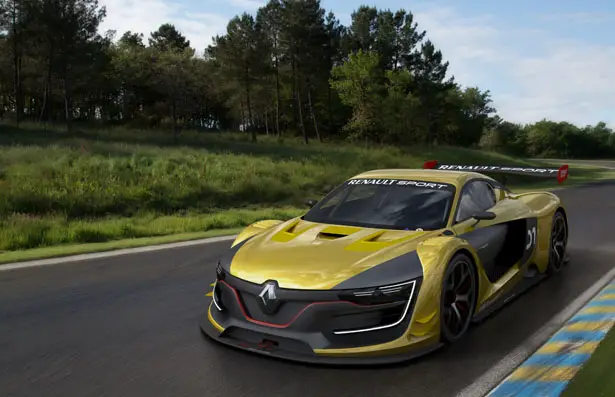 Renault Sport R.S. 01 Racing Car Features Optimum Aerodynamic Downforce