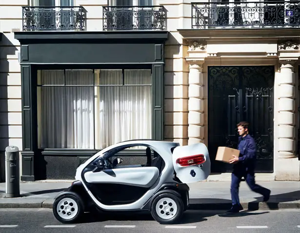 Renault Twizy Cargo Is Especially Designed to Carry Goods Around The City