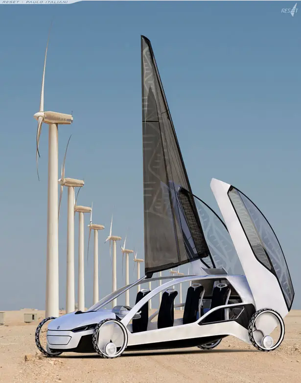 sailboat sail car