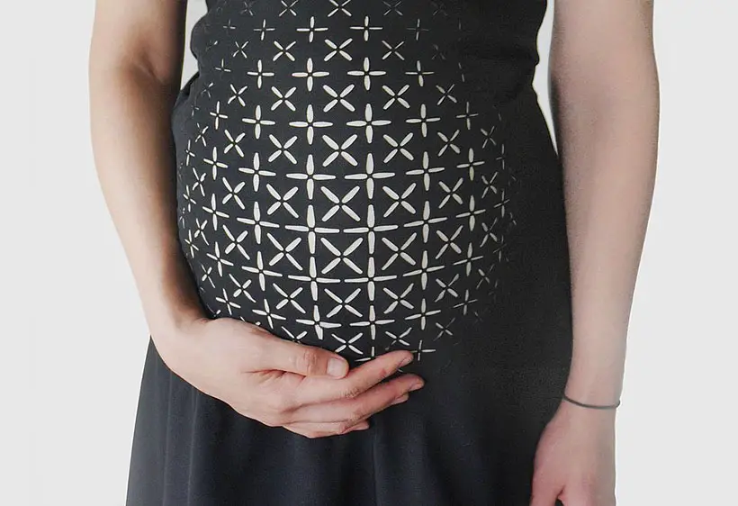 Retractable Garment Designed For Pregnant Women