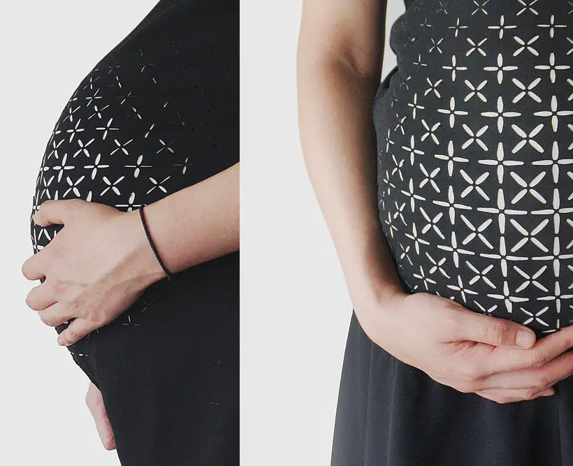 Retractable Garment Designed For Pregnant Women
