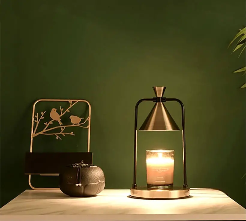 Retro Candle Warmer Lamp