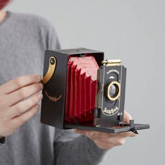 Retro Cardboard Instant Camera Where Old Meets New