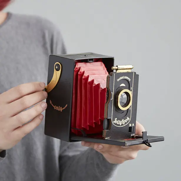 Retro Cardboard Instant Camera Where Old Meets New