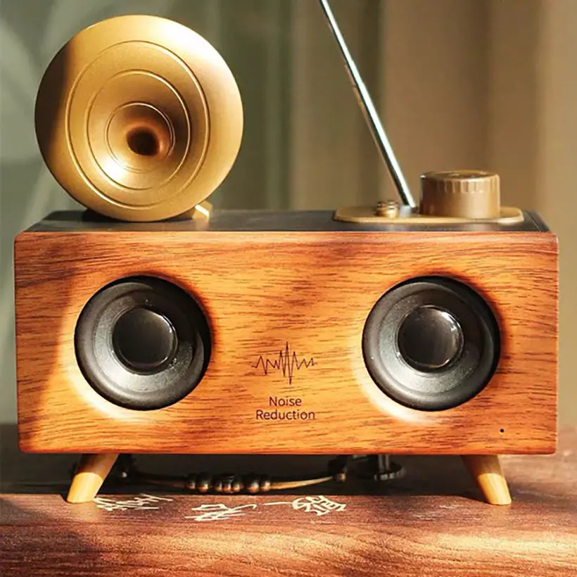 Retro Chic Wireless Bluetooth Speaker