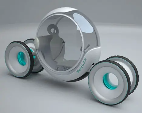 Revolute Futuristic Vehicle