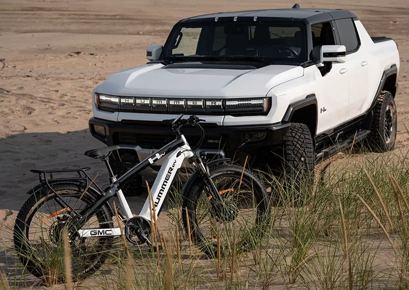 Revolutionary GMC HUMMER EV AWD e-Bike