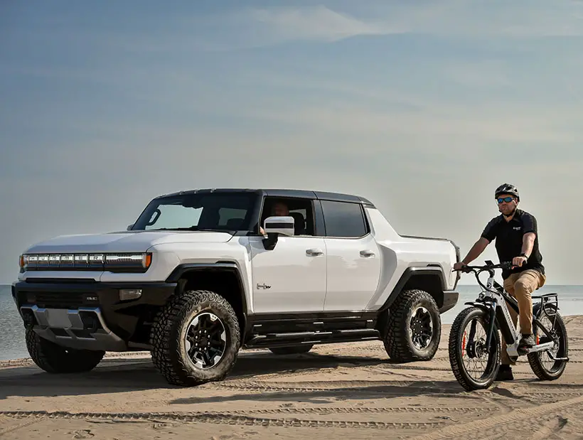 Revolutionary GMC HUMMER EV AWD e-Bike