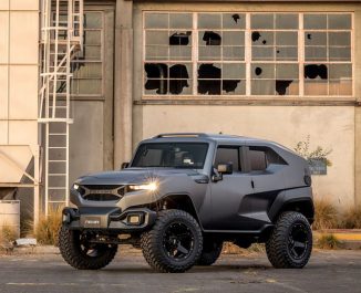 Rezvani Tank – Extreme Utility Vehicle Features Muscular Body Design