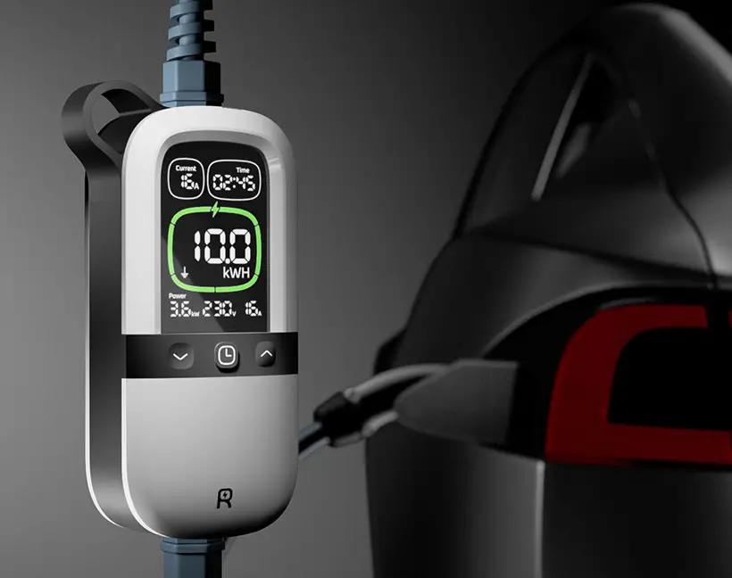 Rheidon EV Charger Concept by Rodney Loh, Sim Hao Jie, Edmund Zhang, ​Jexter Lim, Nathaniel Ng, Edwind Tan, Zijie Mok, Kelly Boon