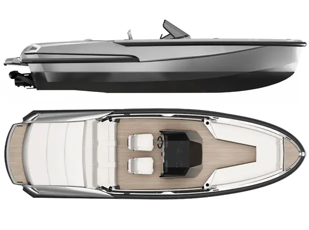 Elegant Ribbon R27 Boat Features Luxurious Environment