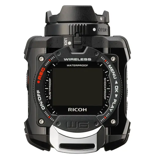 Ricoh WG-M1 Black Waterproof Action Video Camera