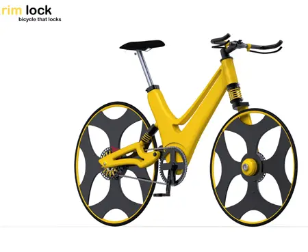 rim lock - bicycle that locks