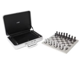 Premium RIMOWA Chess Attaché With Aluminum Chess Pieces