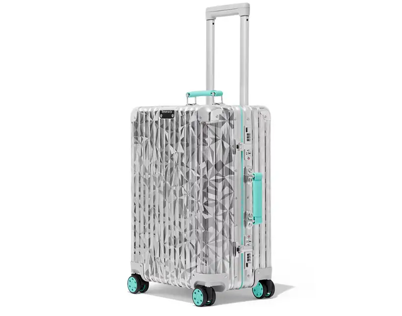 RIMOWA × Tiffany & Co. Rock Cut Cabin Suitcase